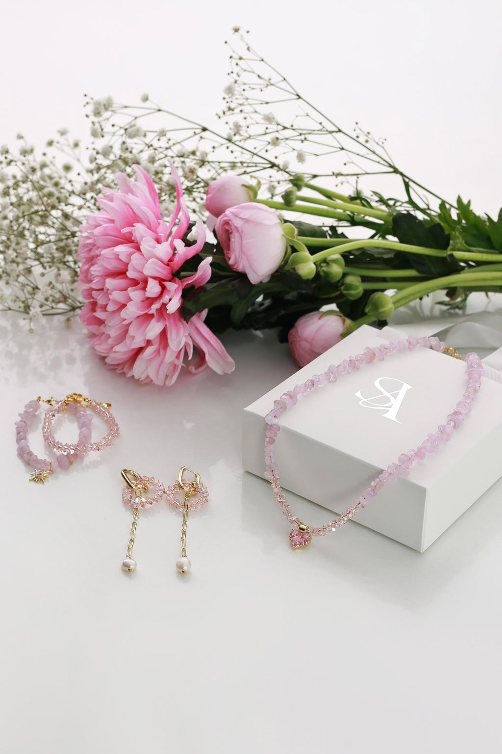ROSE WHISPER EARRINGS